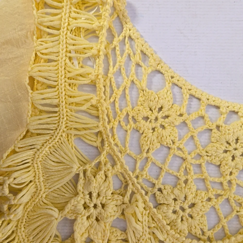 Crochet Knit Top